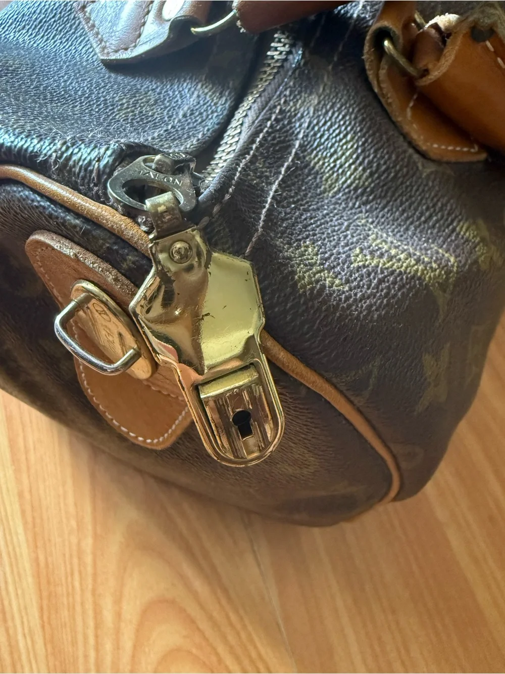 Authentic Vintage Louis Vuitton Brown Monogram Speedy Bag